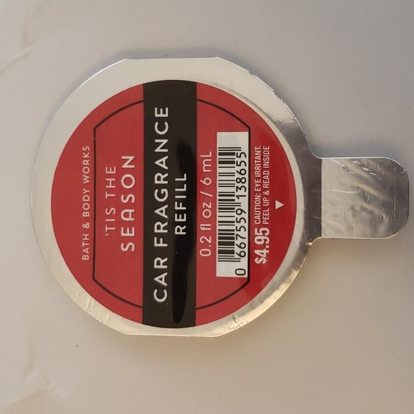 Bath & Body Works Nora Mouse Car Fragrance Holder w/Tis The Season Refill - Picture 3 of 4